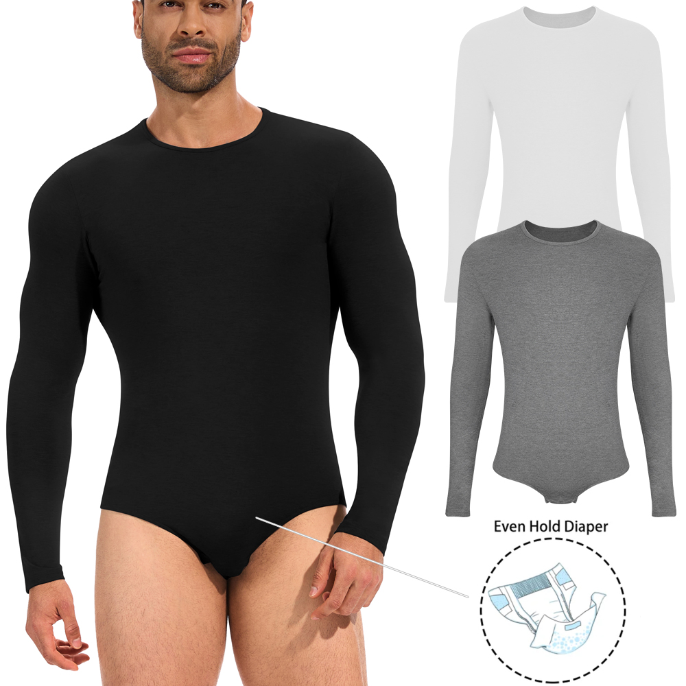 Shapewear Bodysuit Firm - Erkek Uzun Kollu Bodysuit Tam Vücut