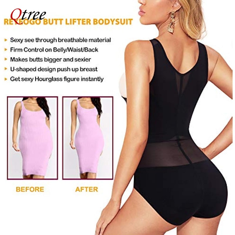 Qtree Fajas Reductoras Kadın V - Shapewear Bodysuit Firm incelemesi ve fiyatı