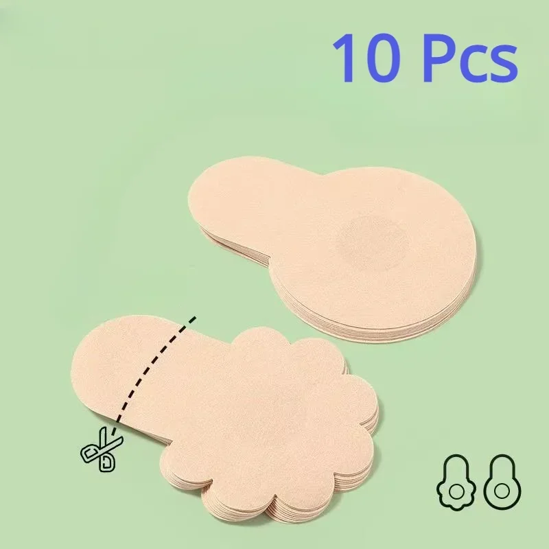 10 adet kadın Görünmez Meme Ka - Nipple Cover Pasties incelemesi ve fiyatı