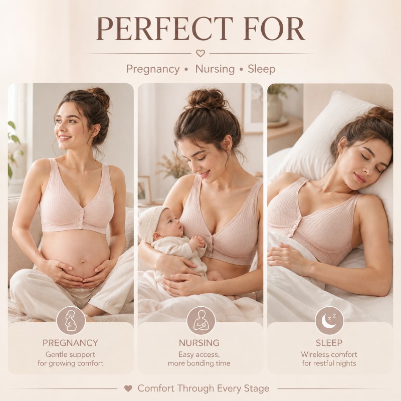 Kadın Emzirme Sütyeni Hamileli - Nursing Bra Sleep incelemesi ve fiyatı