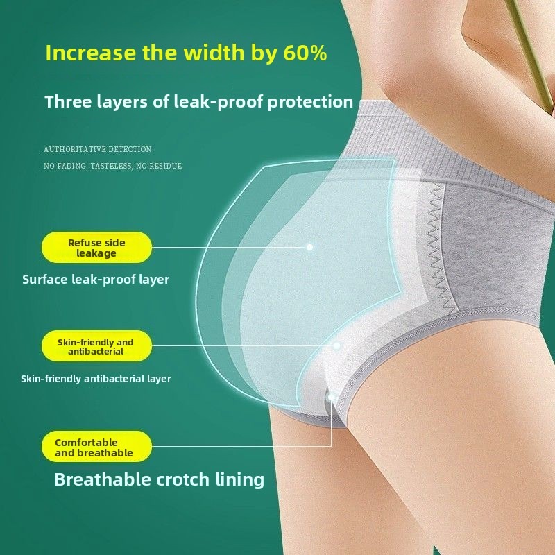 2 adet Kadın Yüksek Bel, Sızın - Period Panty Absorbent incelemesi ve fiyatı