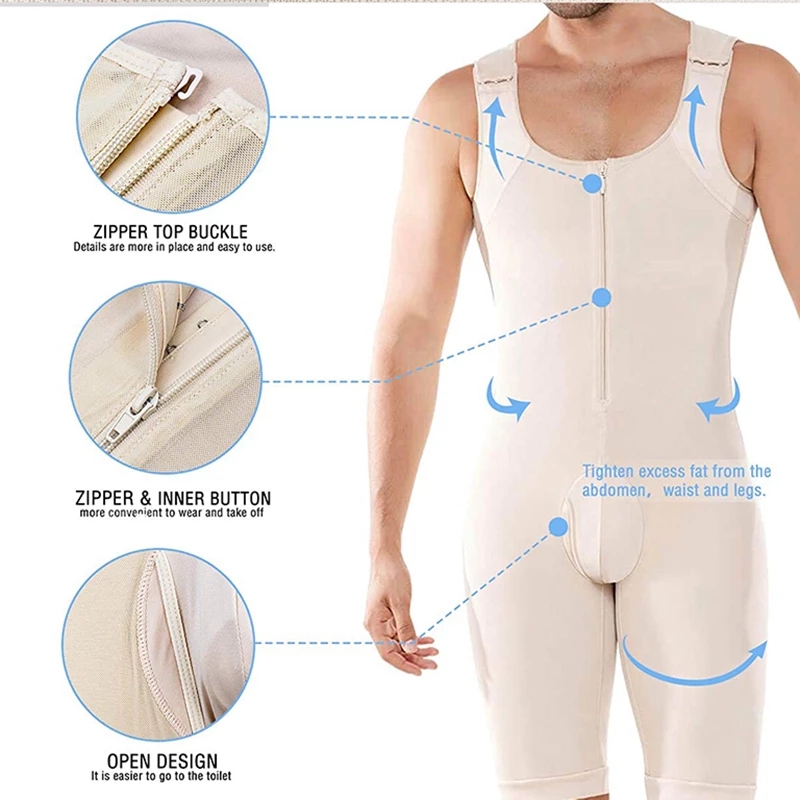 Erkek Shapewear Bodysuit tam v - Shapewear Bodysuit Firm incelemesi ve fiyatı
