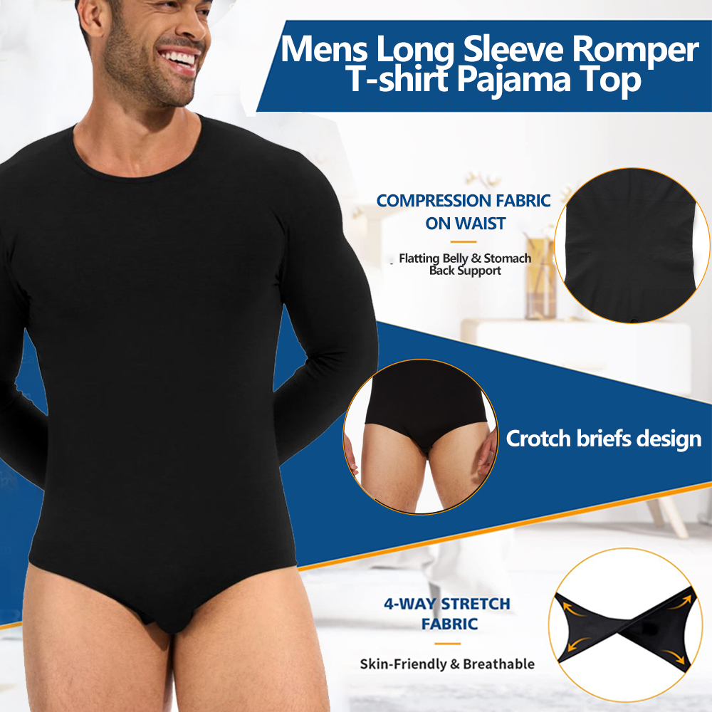 Erkek Uzun Kollu Bodysuit Tam  - Shapewear Bodysuit Firm incelemesi ve fiyatı